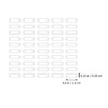 NUOLUX 50pcs Luminous Charging Port Protective Film Fluorescent Luminous High