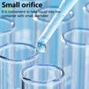 BOROLA 12pcs 0.2ml Plastic Squeeze Transfer Pipettes Suitable Mini Cakes,