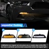 LitMiRaCle LED DRL Sequential Turn Signal Light Assembly for Ford