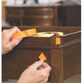 Shurtape Colored Masking Tape (CP-631): 1/2" x 60 yds Yellow