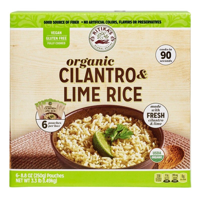Ritika’s Global Grains Organic Cilantro Lime Rice