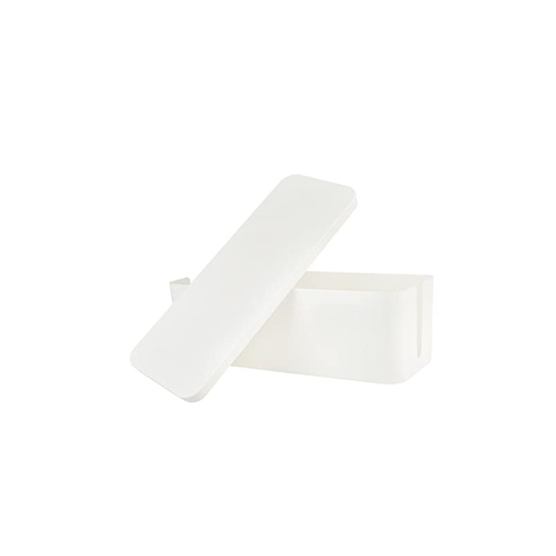 SHOWERORO Plastic Cable Holder Cable Management Box Organiser for Travel