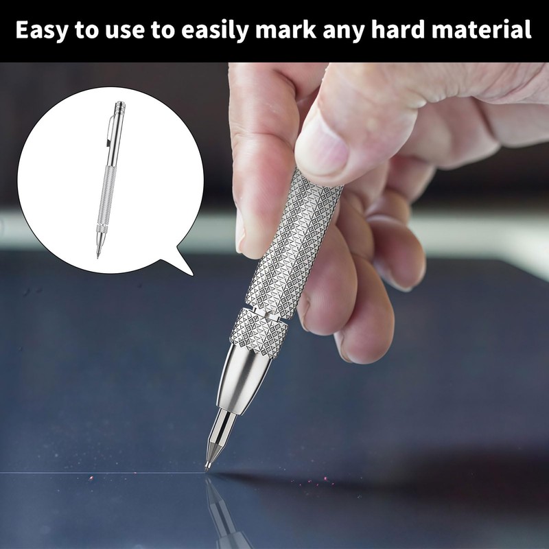 Scribe Tool, 2pcs Scribing Tool, Engraving Pen, Etching Tools, Metal