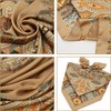 Headscarves Bandana Scarves Women's Silk Scarf Square Satin Headscarf Hair