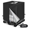 NEVERLAND IBC Tote Cover 275 Gallon, 420D Water Tank Cover,