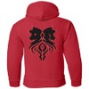 Aaron Lycan Hoodie for Kids and Youth - Back side