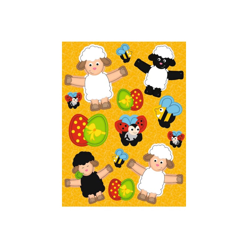 URSUS Candy Hugger 24 Pieces Easter DIY Kids Craft Cutting