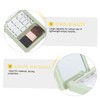 Ipetboom 2sets Diy Blusher Filling Boxes Square Flat Cheek Brush