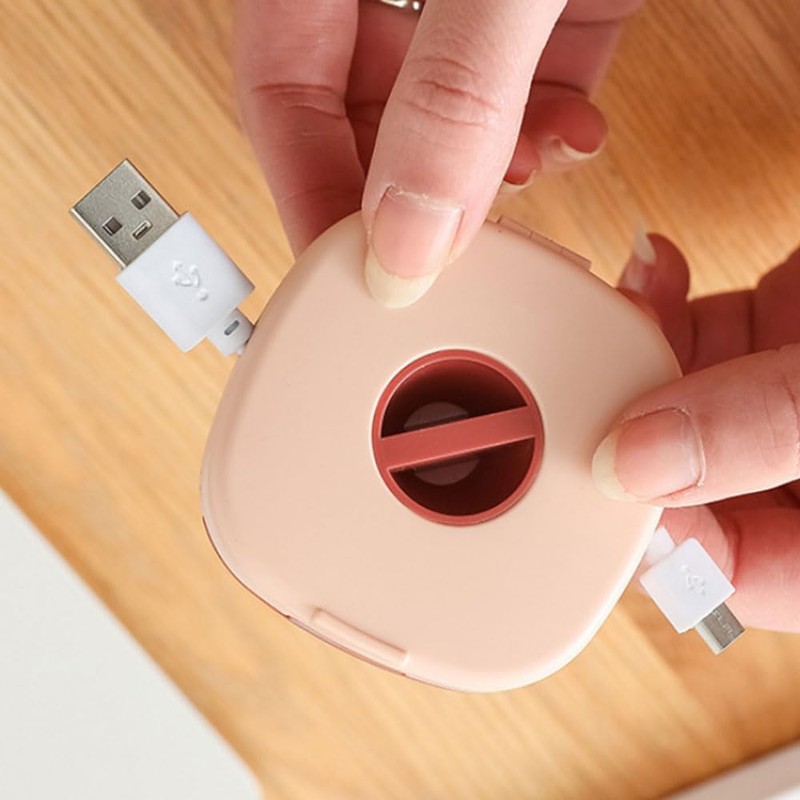 JINXUANXUDYL Data Cable Storage Boxes Multi-Purpose Cable Winder Cable Rotatable