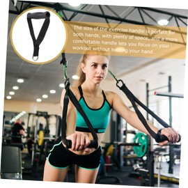 CORHAD Elevate Your Strength Training 2pcs Fitness Handle Pull Rope Grip for Gym Sports Equipment