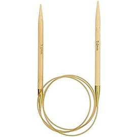 Tulip KS-1000700 Knitting Needles Bamboo Beige 100cm x 7mm