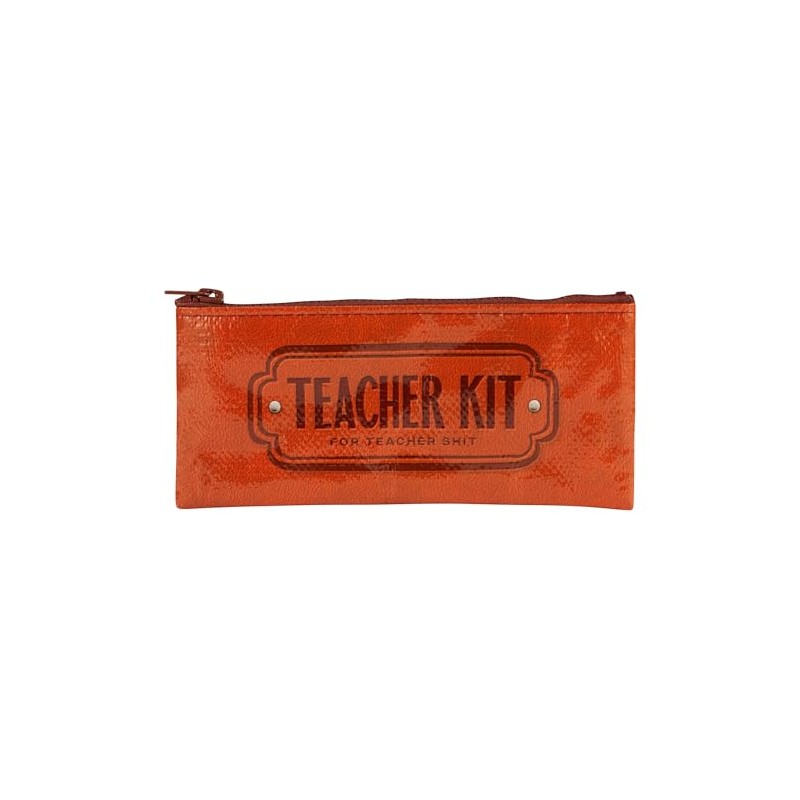Blue Q Pencil Case, Sturdy Zipper, 95% Recycled Material, Teacher