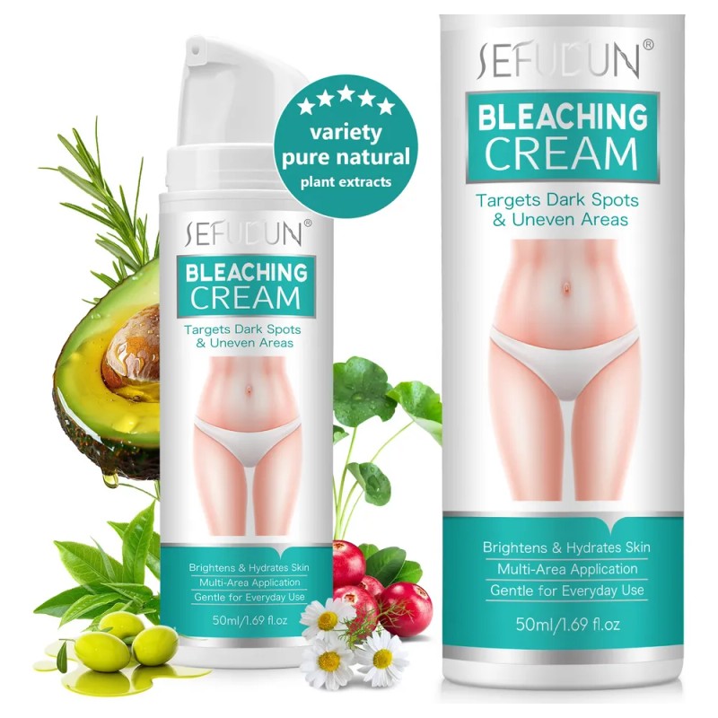 Crema Aclaradora Íntima Cuerpo Manchas Oscuras Tono Uniforme Neutra