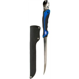 Mustad 9-Inch Spoon and Sheath Filet Knife