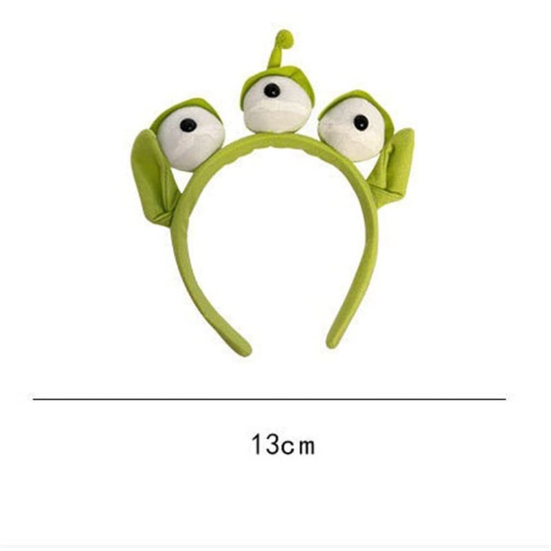 Plush Three-Eyed Headband Personality Funny Anime Headwear Hairpin Pressure Hair