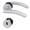 Swing - Deadlock Door Handle - Stainless Steel