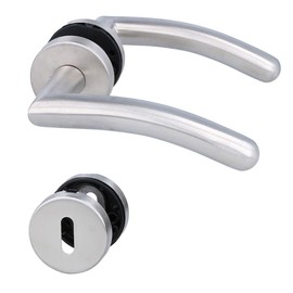 Swing - Deadlock Door Handle - Stainless Steel