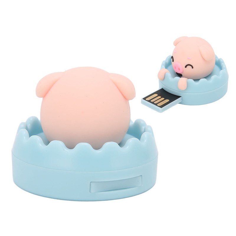 U Disk Cute Pig USB Interface Hot Swap Anti Electromagnetic