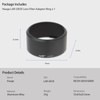 Haoge LAR-GR3X Lens Filter Adapter Ring for RICOH GR3X/GRIIIX Digital