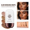 Glowing Liquid Bronzer - Bronzing Drops - Tan Face Drops