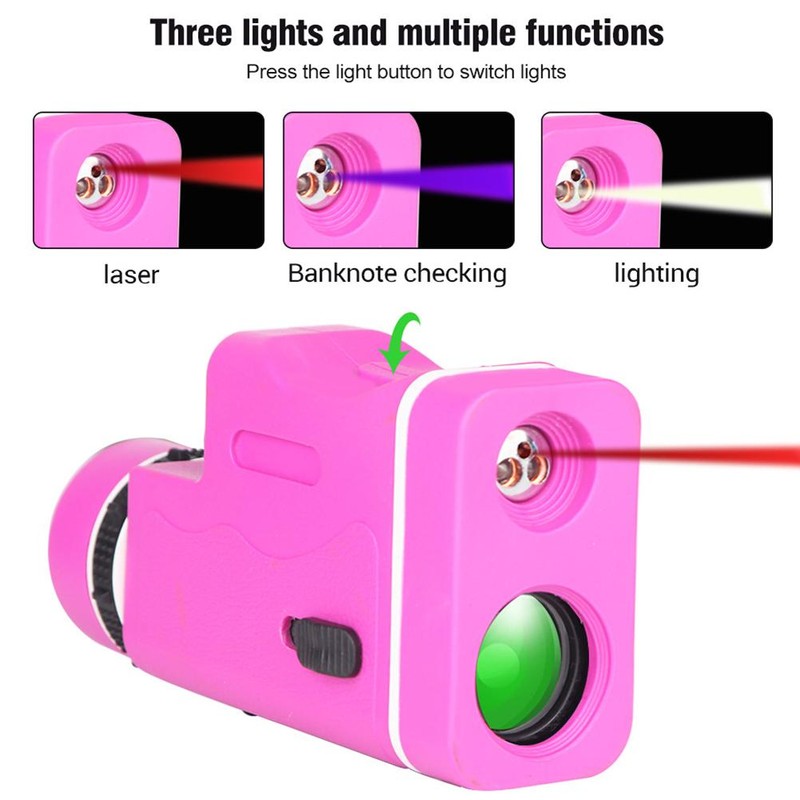 Monocular Telescope High Power 10x30 Monoculars for Adults Kids BAK4