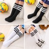 Ymkf Sqqr 6 Pairs Knee High Soccer Socks for Kids,