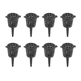 Haofy Cestas de Fertilizante para Bonsái con Tapa, Cestas de Malla de Fertilizante Portátiles para Plantas en Maceta, Orquídeas y Suculentas, 100 Uds.
