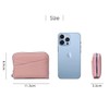Mini Card Case, High Quality PU Leather, Large Capacity, Holds