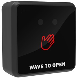 UHPPOTE IR Infrared Touchless Request to Exit Button Wave to Open Sensor for Door Access Control System