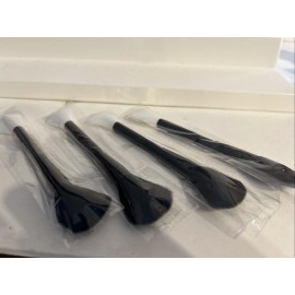 Lot/4  Mally Double Ended Face, Cheek, Eye BRUSHES  NEW SEALED