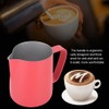 350ml Stainless Steel Milk Frothing Jug Frother Coffee Latte Container
