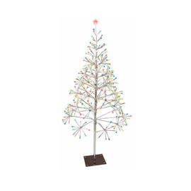 Celebrations 9071015 5 ft. LED Multi Pathway Decor Shimmering Tree