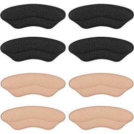 Almohadillas de Talón para Zapatos de Mujer y Hombre,Protectores de Talón Autoadhesivas,Plantillas para Zapatos Tacones Protector,Relleno Zapatos Grandes Cojines de Talón,Antideslizante,Antifricción