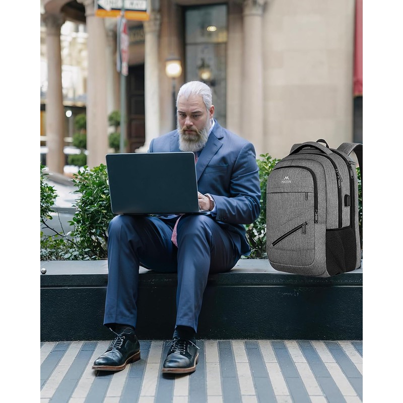 MATEIN Travel Laptop Backpack, 17 Inch Work TSA Approved Carry