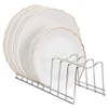 lonpute Pot Lid Organizer, Kitchen Pot Lid Rack Holder, Rest