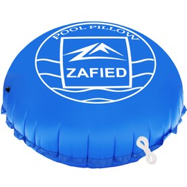 ZAFIED 8' x 8' Air Pool Pillow for Above Ground Swimming Pool, Pool Pillows for Closing Winter Covers, Heavy-Duty Cold Resistant Vinyl Material Air Poolpillow, Rope Included