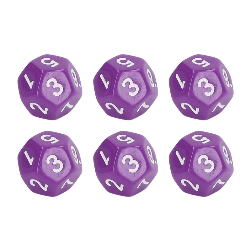 40Pcs 12 Sided Dice Set Polyhedral Dice for Family Party
