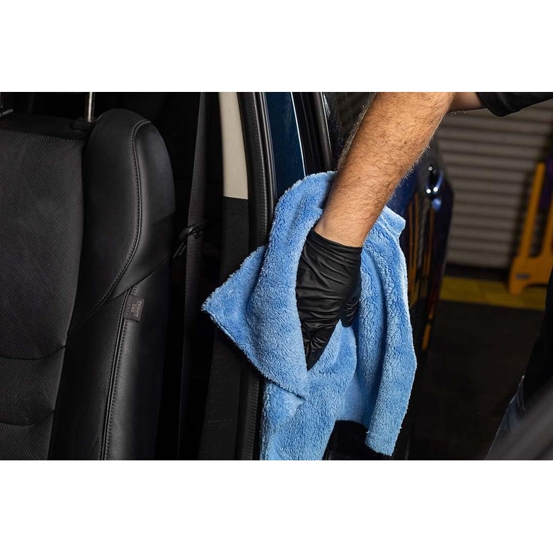 Maxshine Crazy Microfiber Fluffy Edgeless Microfiber Cleaning Towel- 500GSM (16