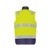 Bilbao Hi-Vis Jacket Yellow/Dark Blue