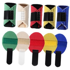 BESPORTBLE Finger Splint Braces for Broken Finger Pcs Metal Plates Easy Adjustment Soft Fabric