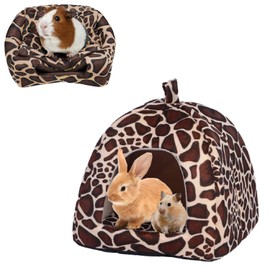 Norhogo Guinea Pig Bed, Rabbit Cave, Cuddly Bag, Guinea Pig Cave, Guinea Pig Bed, Winter Cosy Small Animal Beds, Guinea Pig Cave for Dwarf Rabbits / Chinchilla / Hamsters