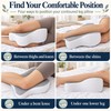 Memory Foam Leg Knee Pillow For Side Sleeping Support Pillow