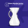Chemex Pour-Over Glass Coffeemaker - Glass Handle Series - 8-Cup