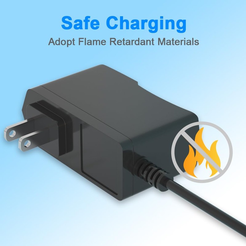 ENGFYADSY 9V 2A Power Supply Charger AC 100-240V to DC
