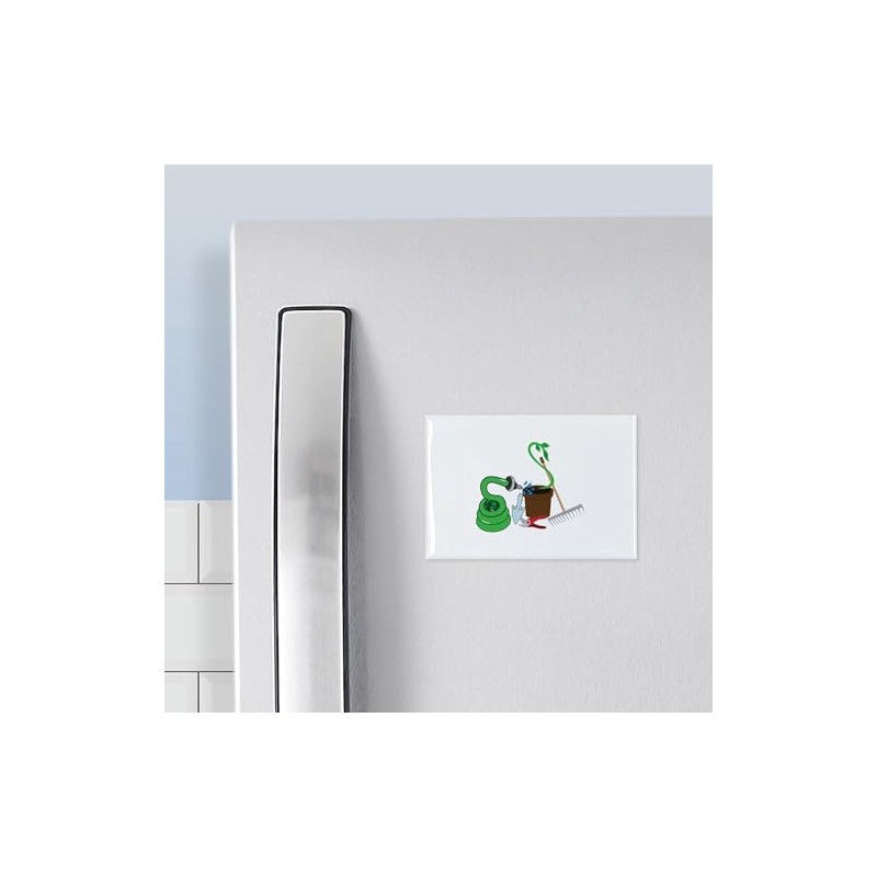 CafePress Garden Tools Magnets Rectangle Magnet, 3"x2" Refrigerator Magnet