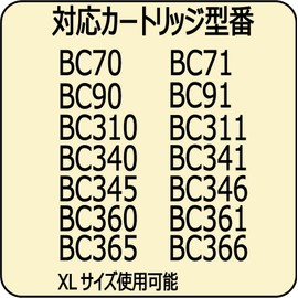 Canon Canon Trial Size BC-365, BC-360, BC-361, BC-345, BC-340, BC-310, BC-90, BC-70, Refill Ink (Includes Equipment), 1.1 fl oz (30 ml) x 2 (NBC340BK3) Zeku Color