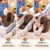 Patient Turning Pillow for Bedridden Elderly Care – U-Shaped Leg