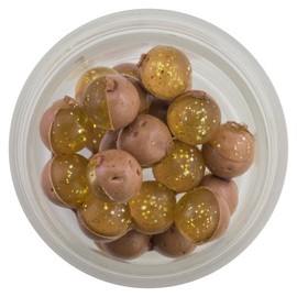 Berkley PowerBait Power Clear Eggs Floating Fishing Bait, Clear Gold-Natural, Irresistible Scent & Flavor, Natural Presentation, Ideal for Trout, Steelhead, Salmon and More
