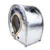 Thermal Zero CHROME/SILVER UNIVERSAL T6 Turbo Blanket Holds 2400 degrees.