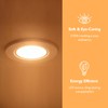 Jolux 5/6 Inch LED Can Lights Adjustable Recessed Retrofit Downlight,12W=60W,2700K